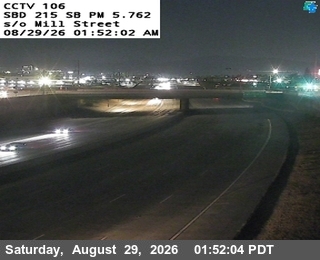 I-215 : (106) South Of Mill live camera view