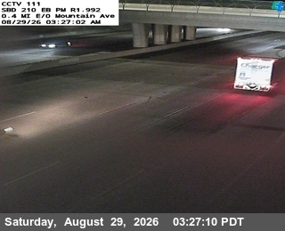 I-210 : (111) 0.4 Miles East of Mountain live camera view