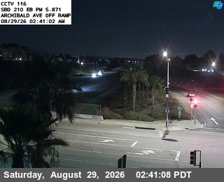 I-210 : (116) Archibald live camera view