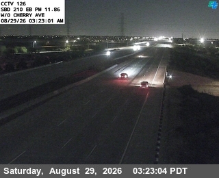 I-210 : (126) Cherry Avenue live camera view