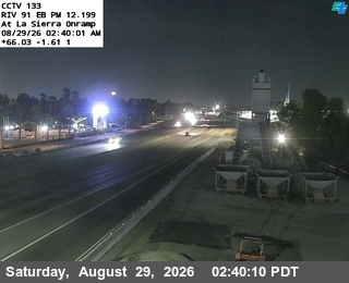 SR-91 : (133) La Sierra live camera view
