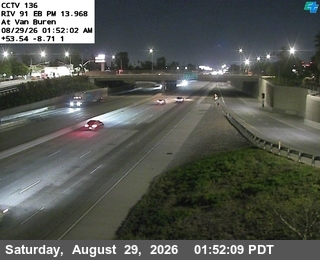 SR-91 : (136) At Van Buren live camera view