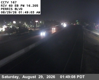 SR-60 : (167) Perris Boulevard live camera view