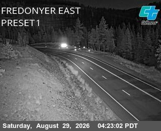 Fredonyer East live camera view