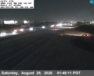 I-210 : (172) 0.1 Miles East of Alder live camera view