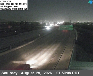I-210 : (177) 0.5 Miles East Of Riverside live camera view