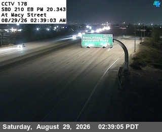 I-210 : (178) West of Macy live camera view