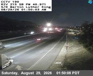 I-215 : (190) S of M.L. King Boulevard live camera view
