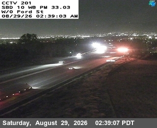 I-10 : (201) West of Ford Street live camera view