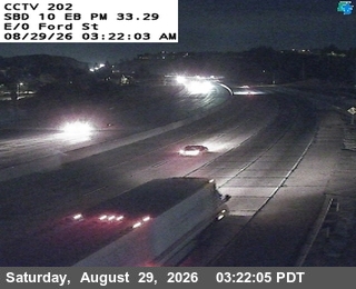 I-10 : (202) East of Ford Street live camera view