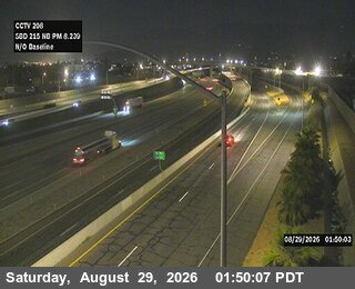 I-215 : (208) N of Baseline live camera view