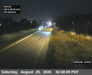 I-215 : (214) N of I-210 live camera view