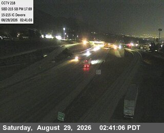 I-215 : (218) 15-215 IC Devore live camera view