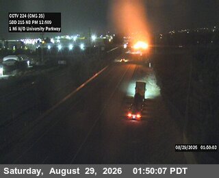 I-215 : (224) 1 Mi N/O University Parkway live camera view