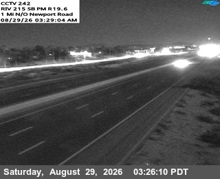 I-215: (242) 1 Mile North of Newport Road live camera view