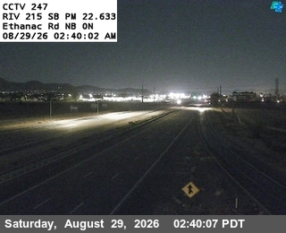 I-215 : (247) South of Ethanac Road live camera view