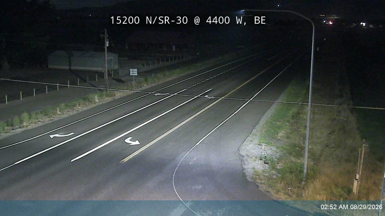 15200 N / SR-30 @ Garland Rd / 4400 W / SR-81, BE live camera view