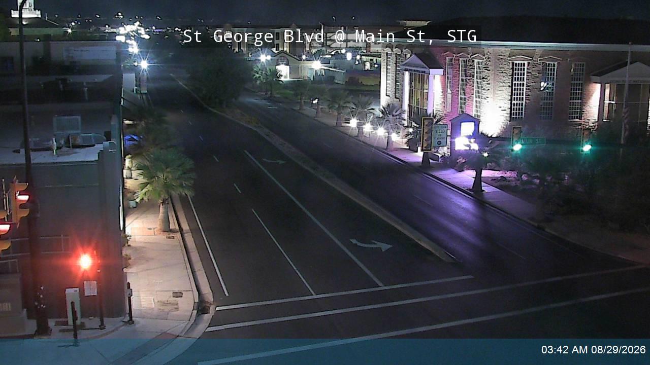 St George Blvd / SR-34 @ Main St, STG live camera view