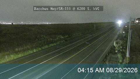Bacchus Hwy / SR-111 @ 6200 S, WVC live camera view