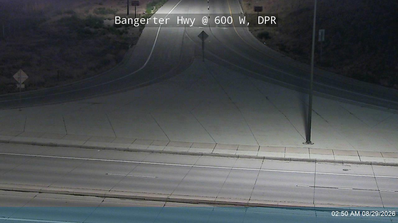 Bangerter Hwy / SR-154 @ 600 W / MP 1.45, DPR live camera view