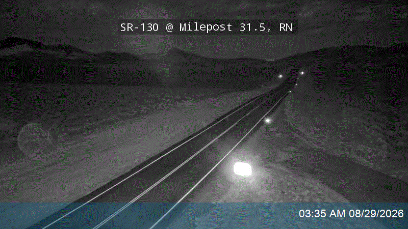 SR-130 @ Milepost 31.5, RN live camera view
