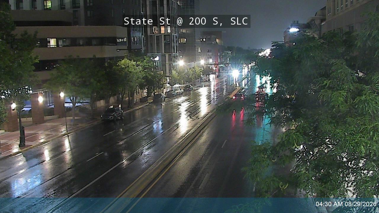 State St / SR-186 @ 200 S, SLC live camera view