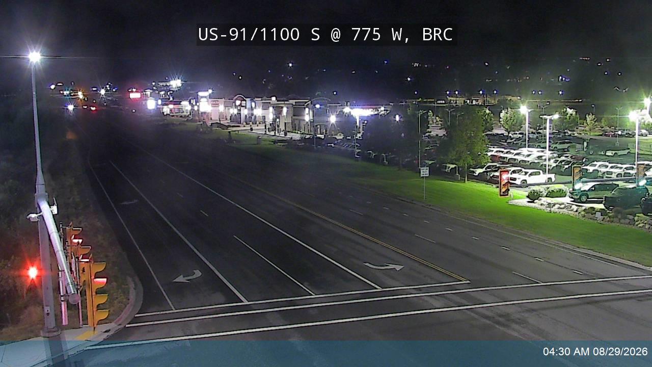 US-91 / 1100 S @ 775 W, BRC live camera view