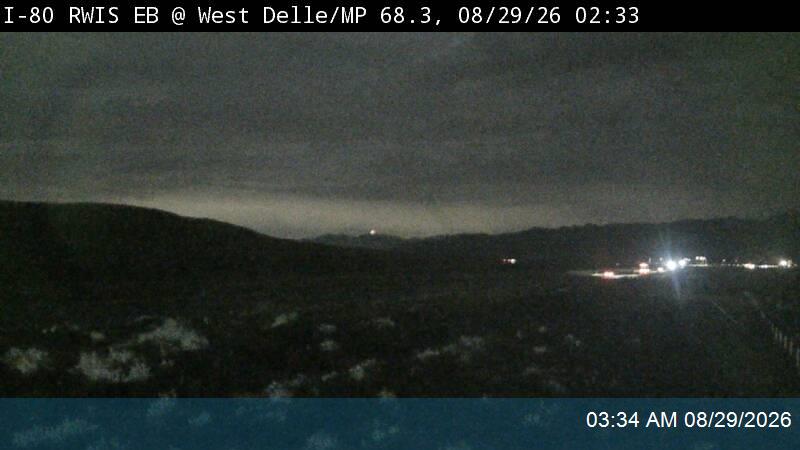 I-80 RWIS EB @ West Delle / MP 68.3, TE live camera view