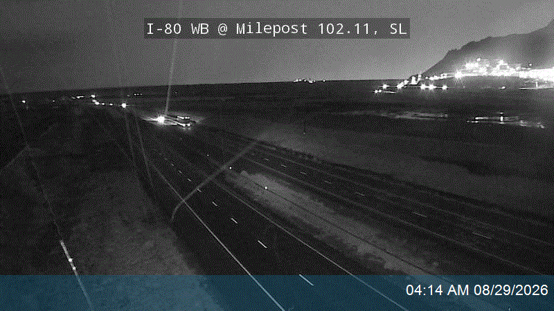 I-80 WB @ Milepost 102.11, SL live camera view