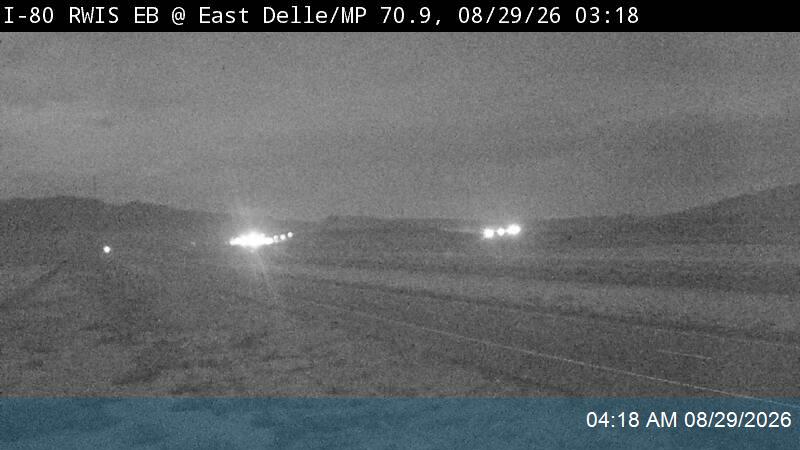 I-80 RWIS EB @ East Delle / MP 70.75, TE live camera view