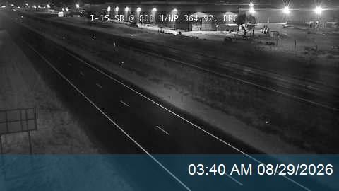 I-15 SB @ 800 N / MP 364.92, BRC live camera view