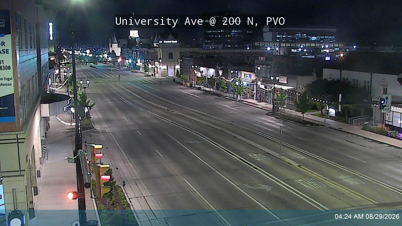 University Ave / US-189 @ 200 N, PVO live camera view