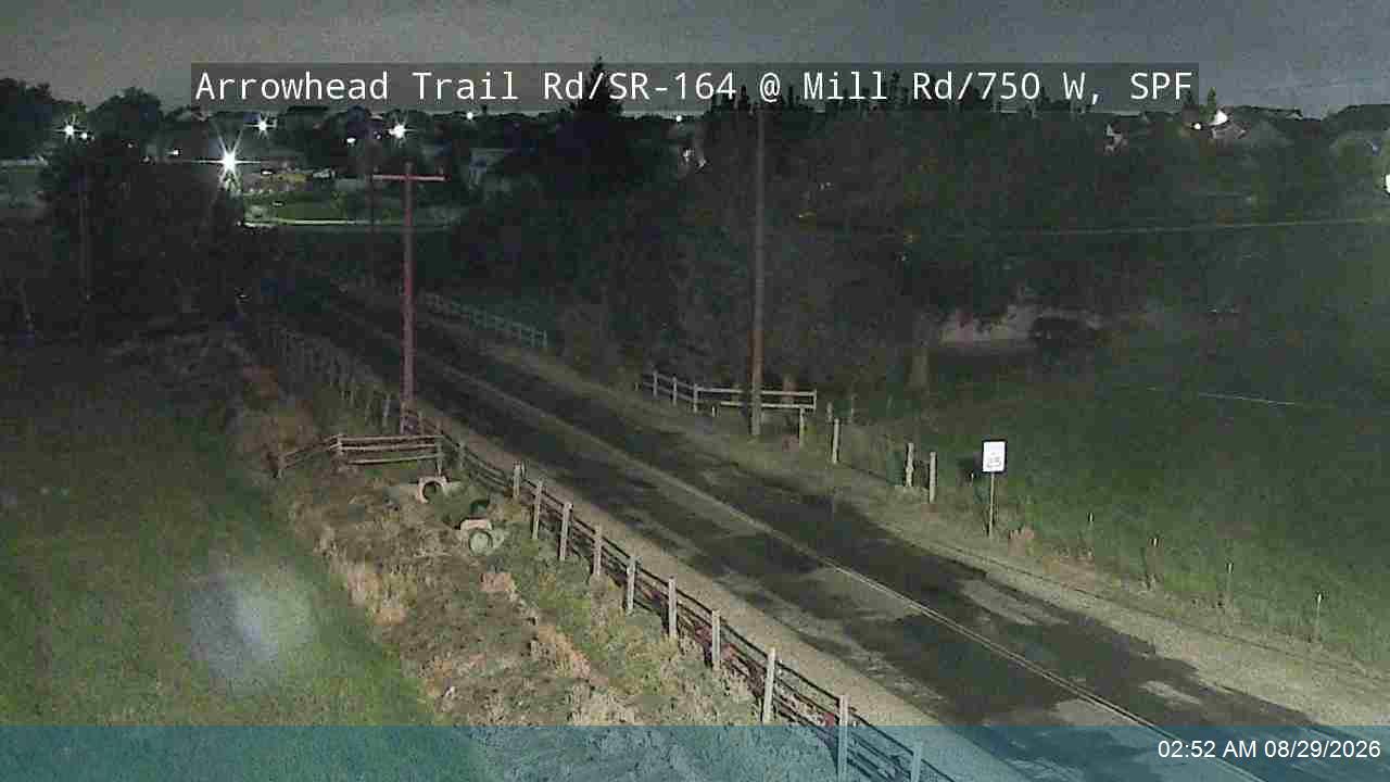 Arrowhead Trail Rd / SR-164 @ Mill Rd / 750 W, SPF live camera view