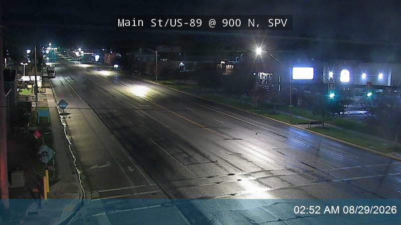 Main St / US-89 @ 900 N, SPV live camera view