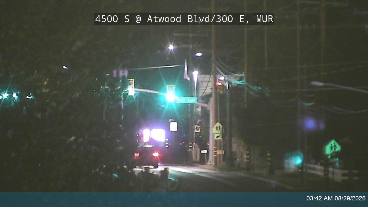 4500 S / SR-266 @ Atwood Blvd / 300 E, MUR live camera view