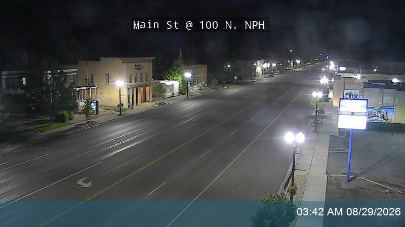 Main St / SR-28 @ 100 N / SR-132, NPH (Local) live camera view