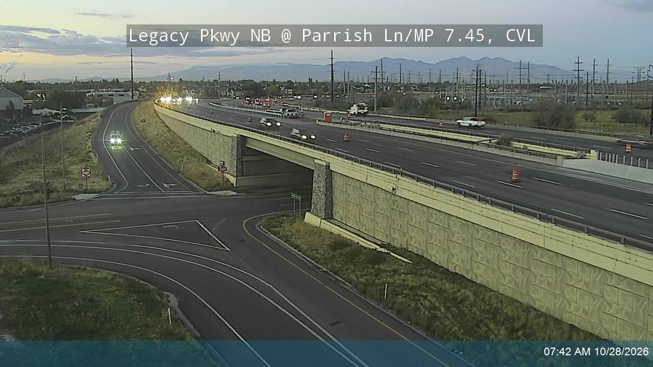 Legacy Pkwy / SR-67 NB @ Parrish Ln / SR-105 / MP 7.45, CVL live camera view