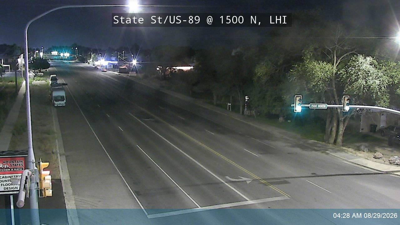 State St / US-89 @ 1500 N, LHI live camera view