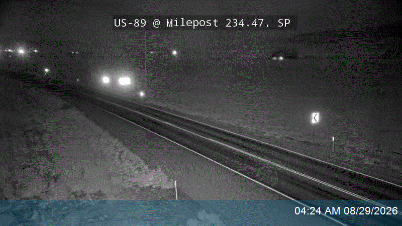 US-89 @ Milepost 234.47, SP live camera view