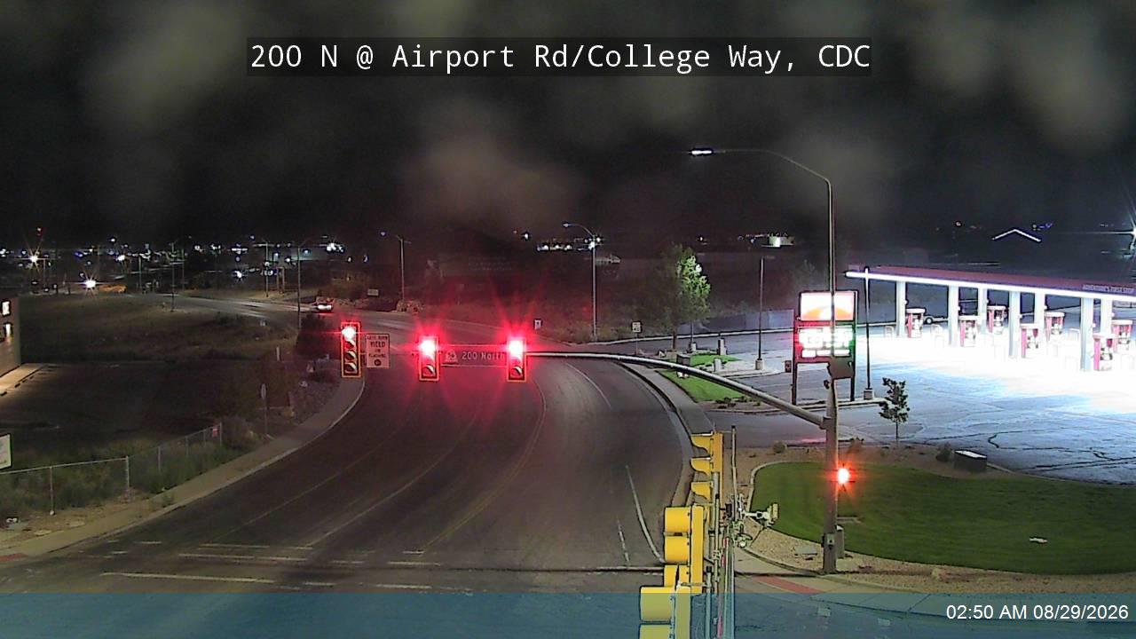 200 N / SR-56 @ Airport Rd / College Way, CDC live camera view