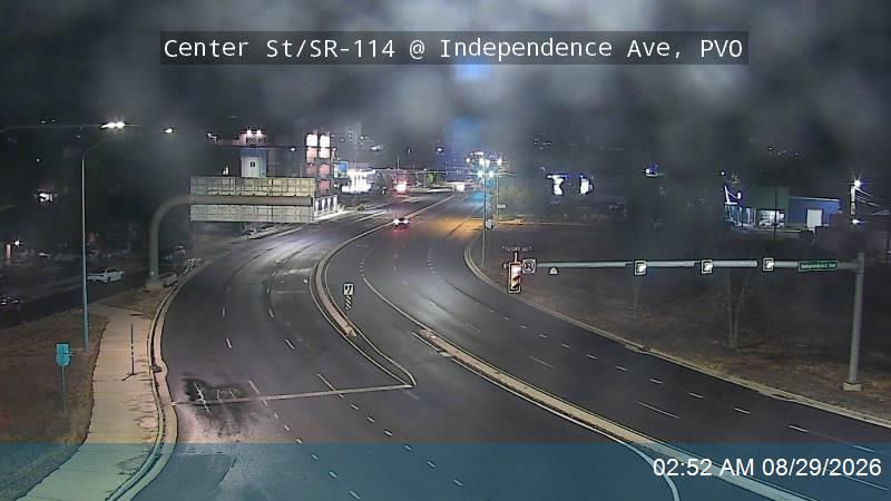 Center St / SR-114 @ Independence Ave, PVO live camera view