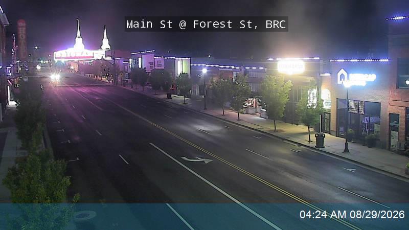 Main St / SR-13 @ Forest St, BRC live camera view