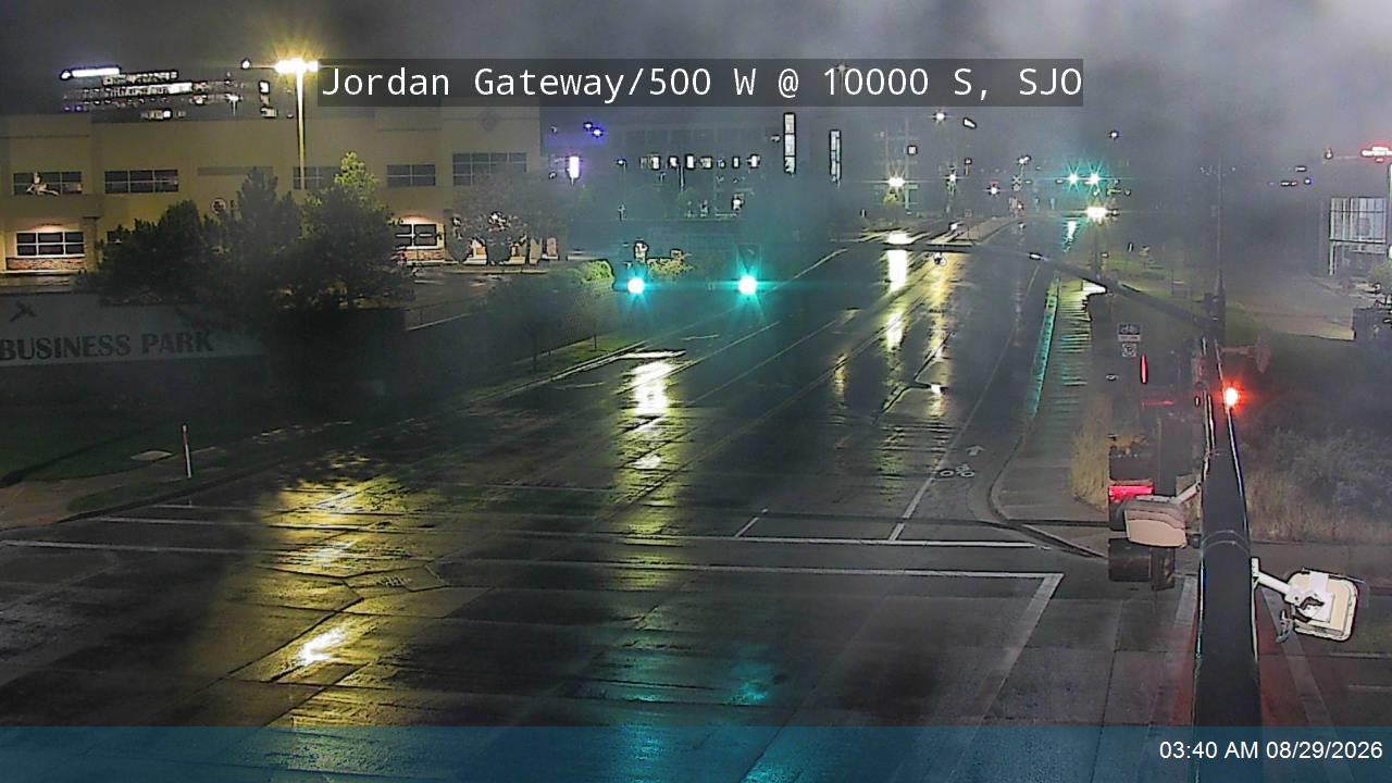 Jordan Gateway / 500 W @ 10000 S, SJO live camera view