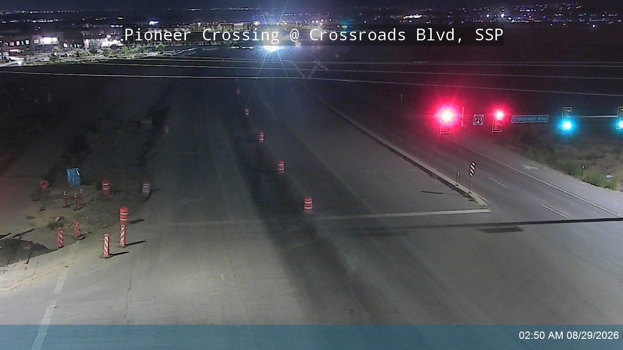 Pioneer Crossing / SR-145 @ Crossroads Blvd, SSP live camera view