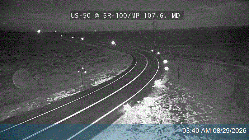 US-50 @ SR-100 / MP 107.6, MD live camera view