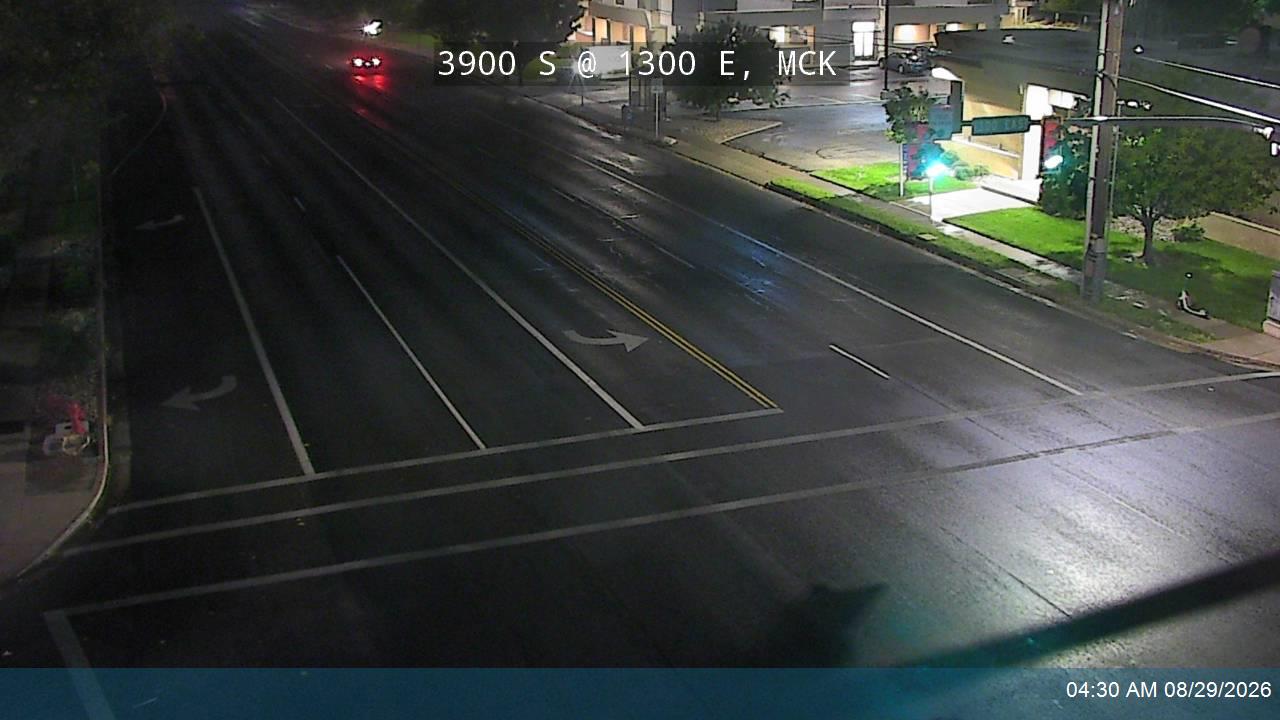 3900 S @ 1300 E, MCK live camera view