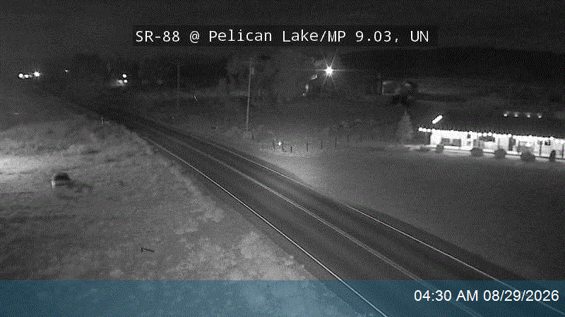 SR-88 @ Pelican Lake / MP 9.03, UN live camera view