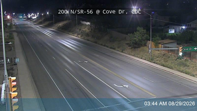 200 N / SR-56 @ Cove Dr, CDC live camera view