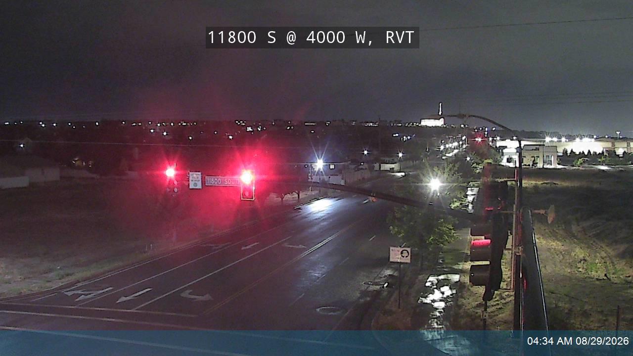 11800 S @ 4000 W, SJO live camera view