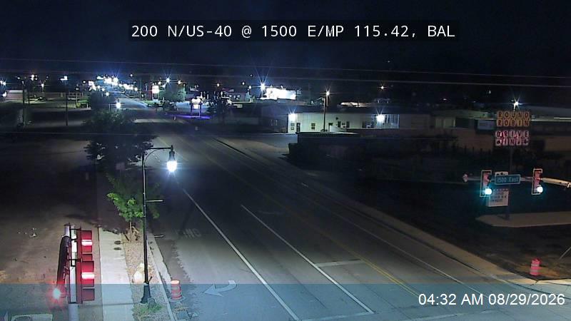 200 N / US-40 @ 1500 E / MP 115.42, BAL live camera view